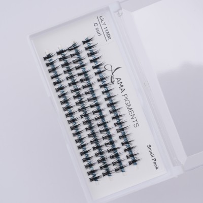 False Eyelashes Small Pack LILY 11 mm Ama Pigments