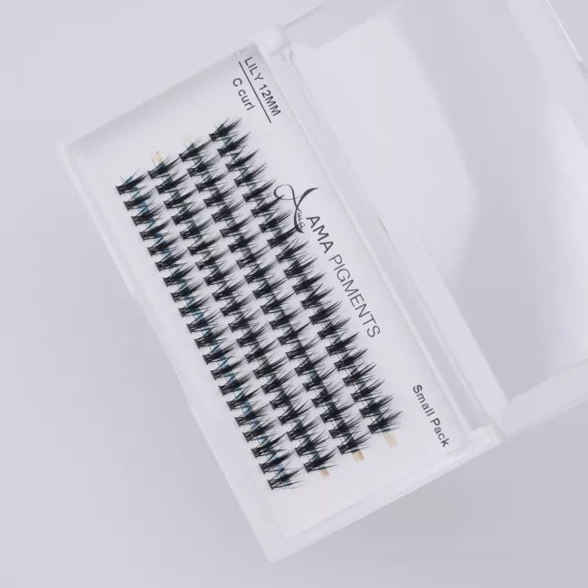False Eyelashes Small Pack LILY 12 mm Ama Pigments False Eyelashes Small Pack LILY 12 mm Ama Pigments