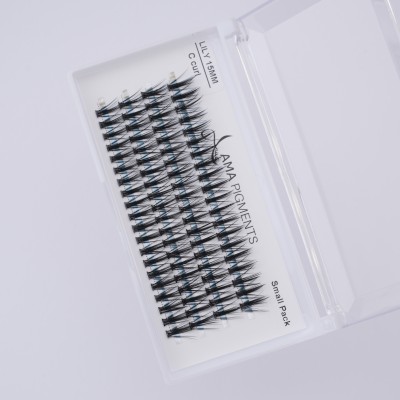 False Eyelashes Small Pack LILY 15 mm Ama Pigments