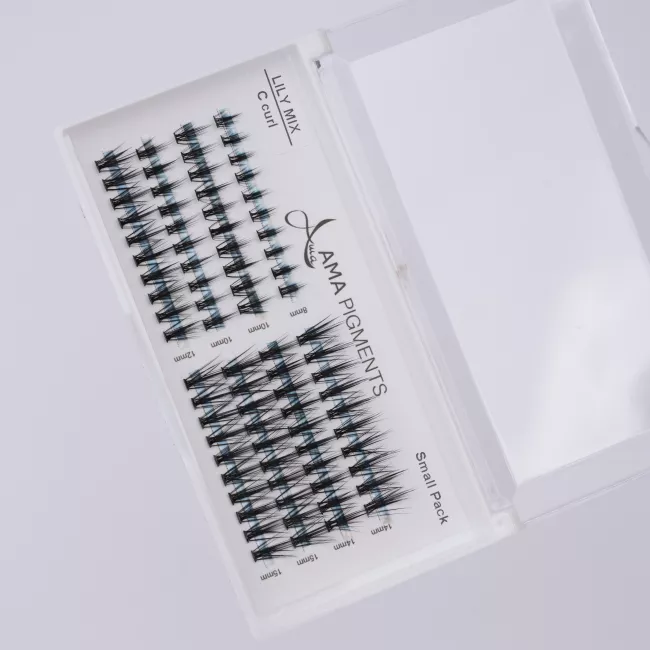 False Eyelashes Small Pack LILY MIX C 8mm-15mm Ama Pigments False Eyelashes Small Pack LILY MIX C 8mm-15mm Ama Pigments