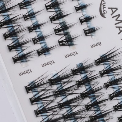 False Eyelashes Small Pack LILY MIX C 8mm-15mm  Ama Pigments