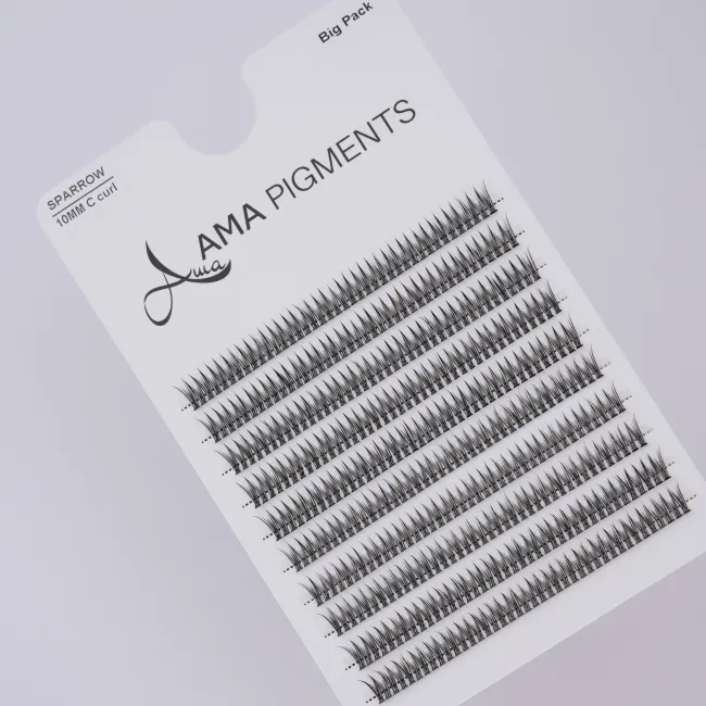 False Eyelashes Big Pack SPARROW 10 mm Ama Pigments