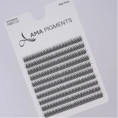False Eyelashes Big Pack SPARROW 11 mm Ama Pigments