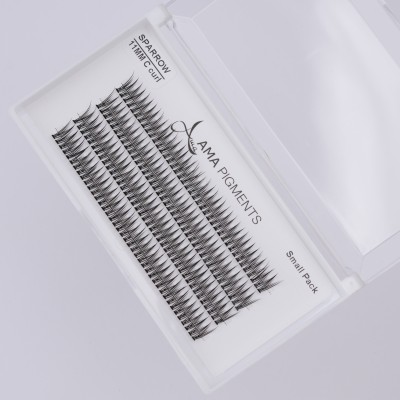False Eyelashes Small Pack SPARROW 11 mm Ama Pigments
