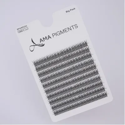 False Eyelashes Big Pack SPARROW 12 mm Ama Pigments
