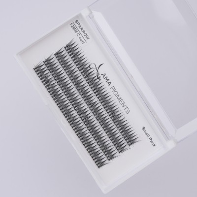 False Eyelashes Small Pack SPARROW 12 mm Ama Pigments