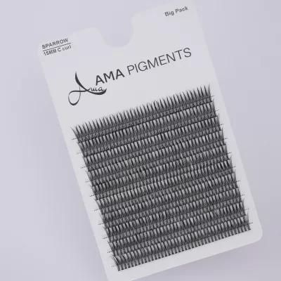False Eyelashes Big Pack SPARROW 15 mm Ama Pigments
