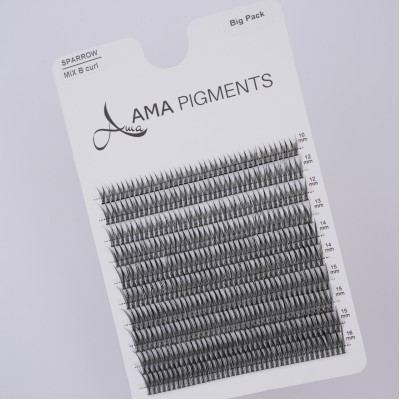 Gene False Big Pack SPARROW MIX B 10mm-16mm  Ama Pigments
