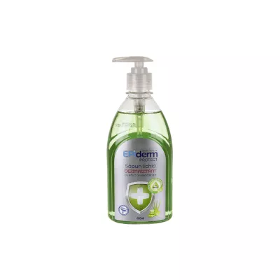 Antibacterial liquid soap with organic Aloe Vera extract, 400 ml, Epiderm Antibacterial liquid soap with organic Aloe Vera extract, 400 ml, Epiderm
