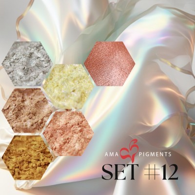 Silk Veil - Sample Bridal Pigments Set No 12