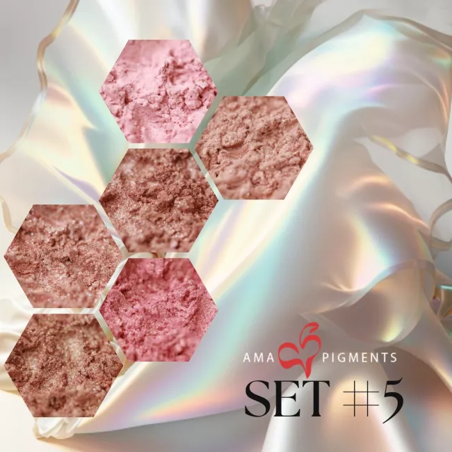 Marry Me Today - Sample Bridal Pigments Set No 5  Marry Me Today - Sample Bridal Pigments Set No 5